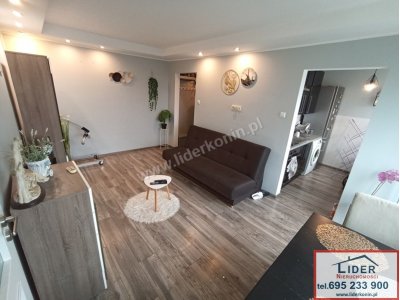 Sprzedam mieszkanie – 2 pokoje – balkon – Konin, ul. Dworcowa