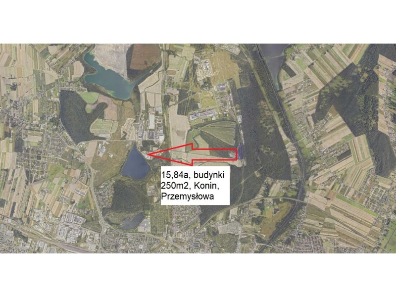 Na sprzedaż: nieruchomość inwestycyjna – Konin, ul. Przemysłowa, 15,84 ara, budynki 250 m² Na sprzedaż: nieruchomość inwestycyjna – Konin, ul. Przemysłowa, 15,84 ara, budynki 250 m²