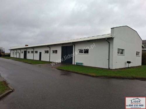 Wynajmę obiekt magazynowo-biurowy 582 m² – Konin, Międzylesie | duża działka 91 ar