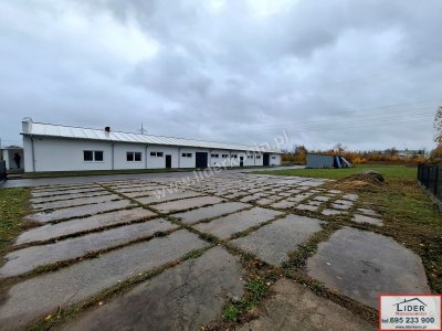 Wynajmę obiekt magazynowo-biurowy 582 m² – Konin, Międzylesie | duża działka 91 ar