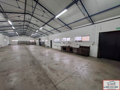 Wynajmę obiekt magazynowo-biurowy 582 m² – Konin, Międzylesie | duża działka 91 ar