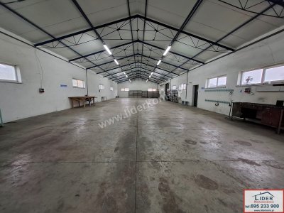 Wynajmę obiekt magazynowo-biurowy 582 m² – Konin, Międzylesie | duża działka 91 ar