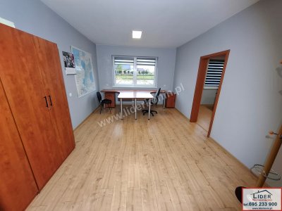 Wynajmę obiekt magazynowo-biurowy 582 m² – Konin, Międzylesie | duża działka 91 ar