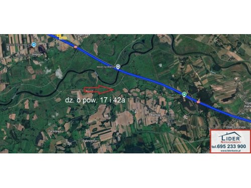 Na sprzedaż działki o łącznej powierzchni 59 arów – miejscowość Barłogi, gmina Rzgów