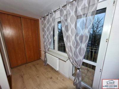 Wynajem mieszkania 34 m² | 2 pokoje | Konin, ul. Legionów | 2. piętro, niski blok z cegły