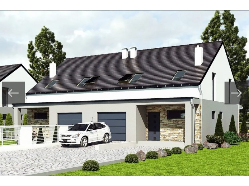 Na sprzedaż nowoczesny dom w zabudowie bliźniaczej w Ruminie