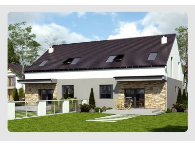 Na sprzedaż nowoczesny dom w zabudowie bliźniaczej w Ruminie