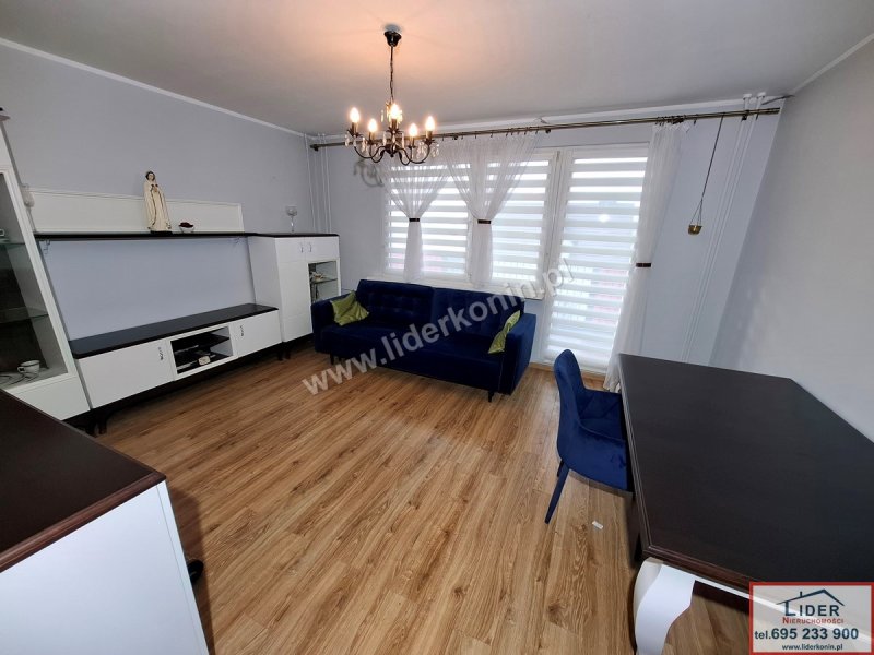 Na sprzedaż 2 POKOJE | 47 m² | PO REMONCIE | BALKON | KONIN – CHORZEŃ, ul. Konwaliowa