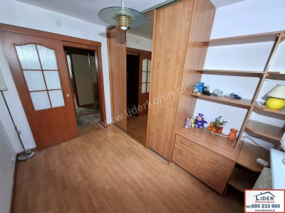 Na sprzedaż 2-pokojowe mieszkanie – 46,58 m² – III piętro – Os. V, Konin