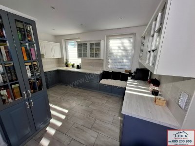 Nowoczesny dom wolnostojący 130,59 m² | duża działka 1455 m² | 6 pokoi | ogród z nawodnieniem