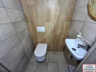 Nowoczesny dom wolnostojący 130,59 m² | duża działka 1455 m² | 6 pokoi | ogród z nawodnieniem