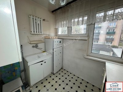 Mieszkanie 34 m² z balkonem|Konin, ul. Legionów|do remontu