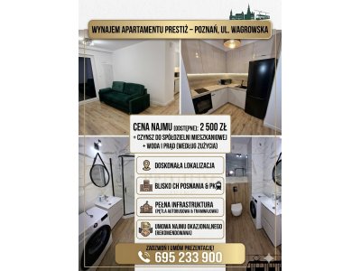 NOWE | Pierwszy Najem | Wysoki Standard | Ul. Wagrowska, Poznań