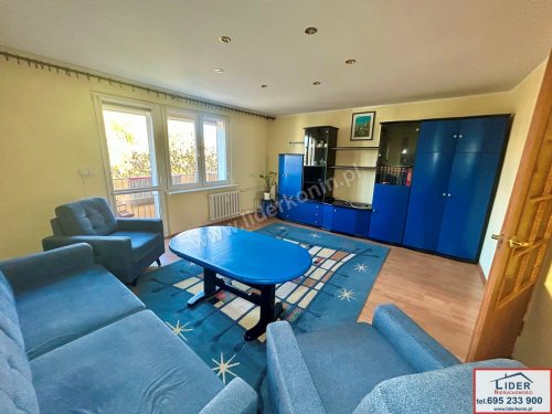 Na sprzedaż 2-pokojowe mieszkanie – 46,58 m² – III piętro – Os. V, Konin