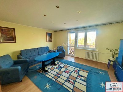 Na sprzedaż 2-pokojowe mieszkanie – 46,58 m² – III piętro – Os. V, Konin