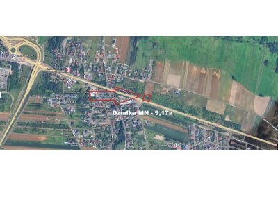 Działka MN | Konin, os. Wilków | Bezpośredni wjazd z DK92