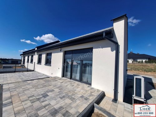 Dom pod klucz | Pompa ciepła | Projekt architekta – Wola Podłężna