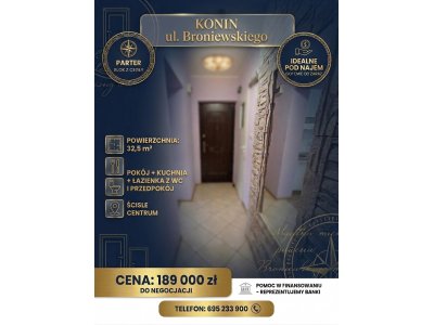 Przytulna kawalerka w sercu Konina – Idealna na start lub pod inwestycję