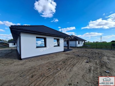 Nowoczesny dom 93 m² przy Puszczy Bieniszewskiej – Bielawy, 6 km od Konina