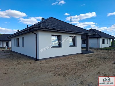 Nowoczesny dom 93 m² przy Puszczy Bieniszewskiej – Bielawy, 6 km od Konina