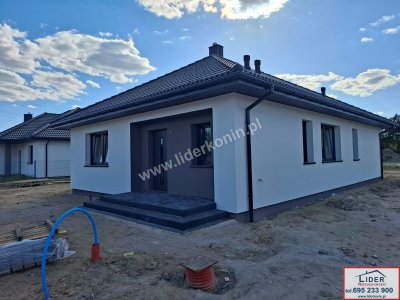 Nowoczesny dom 93 m² przy Puszczy Bieniszewskiej – Bielawy, 6 km od Konina