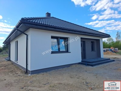 Nowoczesny dom 93 m² przy Puszczy Bieniszewskiej – Bielawy, 6 km od Konina