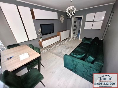Do wynajęcia 2-pokojowe mieszkanie w dobrym standardzie – Konin, ul. 11 Listopada