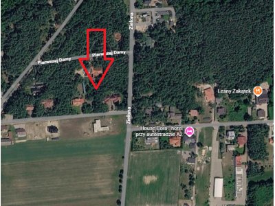 Działka 16,6 ara | Karsy, gm. Stare Miasto | Las, wiata, blisko CH Ferio