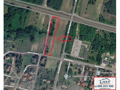  Działka inwestycyjna 49,65 ara (TAG) | Konin, ul. Storczykowa | MPZP