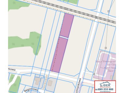 ​ Działka inwestycyjna 49,65 ara (TAG) | Konin, ul. Storczykowa | MPZP