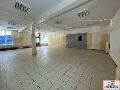 Lokal użytkowy 205 m² na parterze | Witryna, Duży Ruch | Konin, ul. Wyszyńskiego