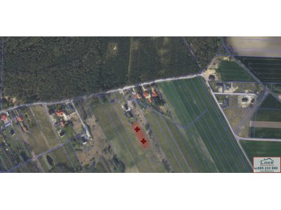 Działki budowlane 9 arów z szerokim frontem (41 m) – Żychlin (k. Konina) | Blisko A2