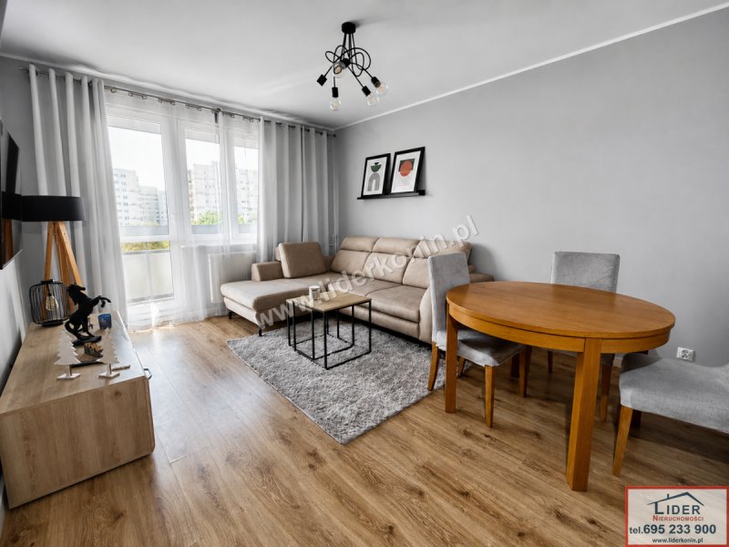 Na sprzedaż – 2-pokojowe mieszkanie 60 m² | Konin, ul. Stanisława Moniuszki | Po generalnym remoncie