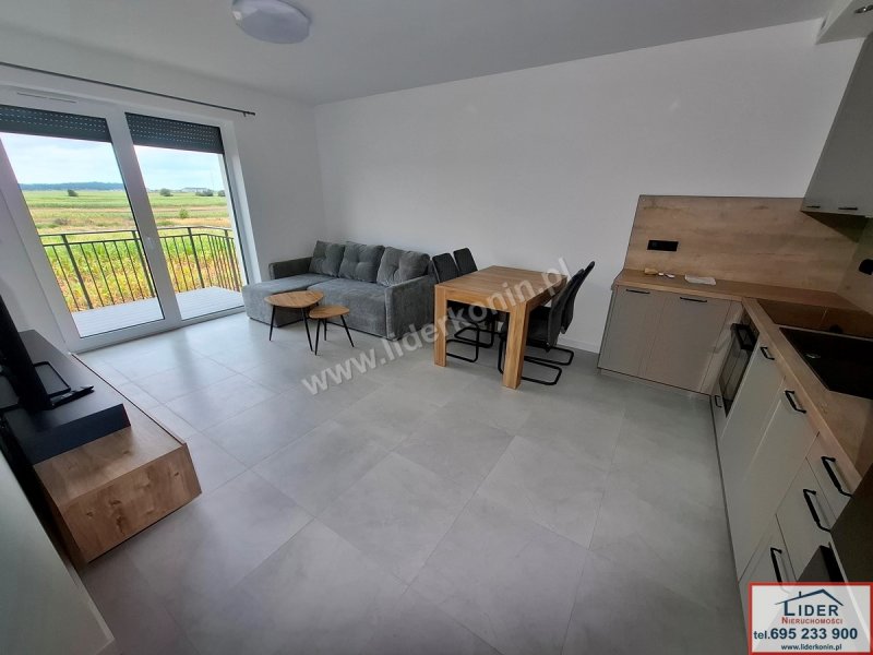 Nowoczesny, przestronny apartament 72 m² z miejscem postojowym – Wola Podłężna (5 km od Konina)