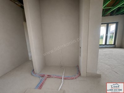 Nowy dom wolnostojący 148 m² | Działka 10,13 ara | Sławsk k. Konina